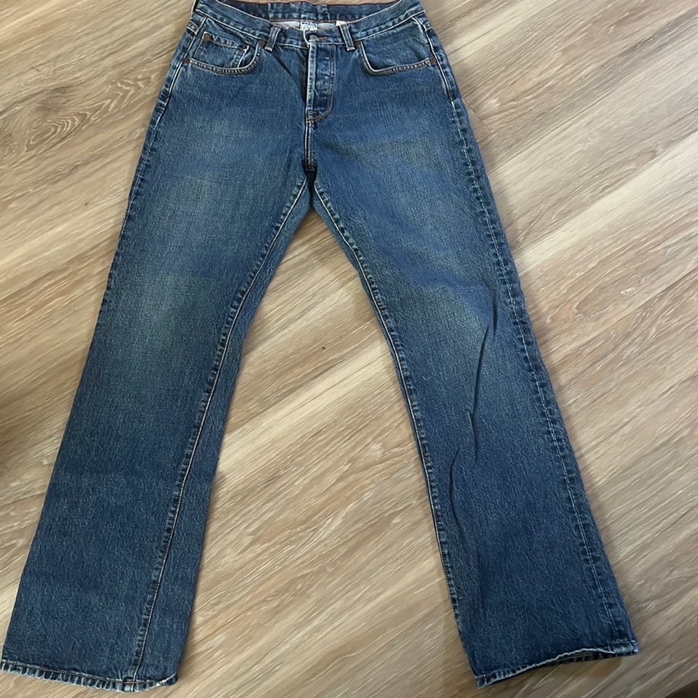 COPY - Lucky Brand Jeans Peanut Pant Low Rise Flare button Fly Women's 8 / 29